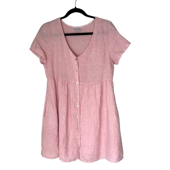 JILLIAN Harris X Priv Linen Hampton Dress- Size Medium - Picture 6 of 13